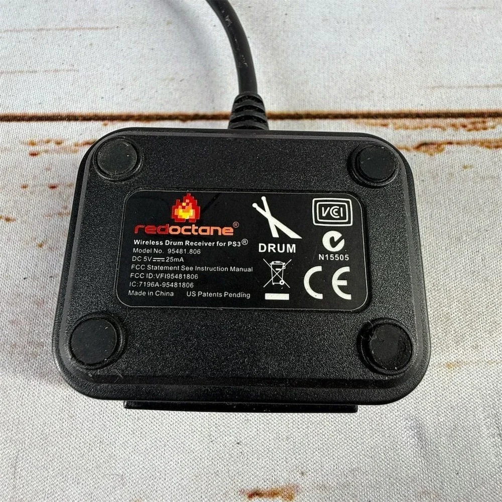 RedOctane PS3 Guitar Hero Wireless Drum Receiver Dongle (Model 95481.806)